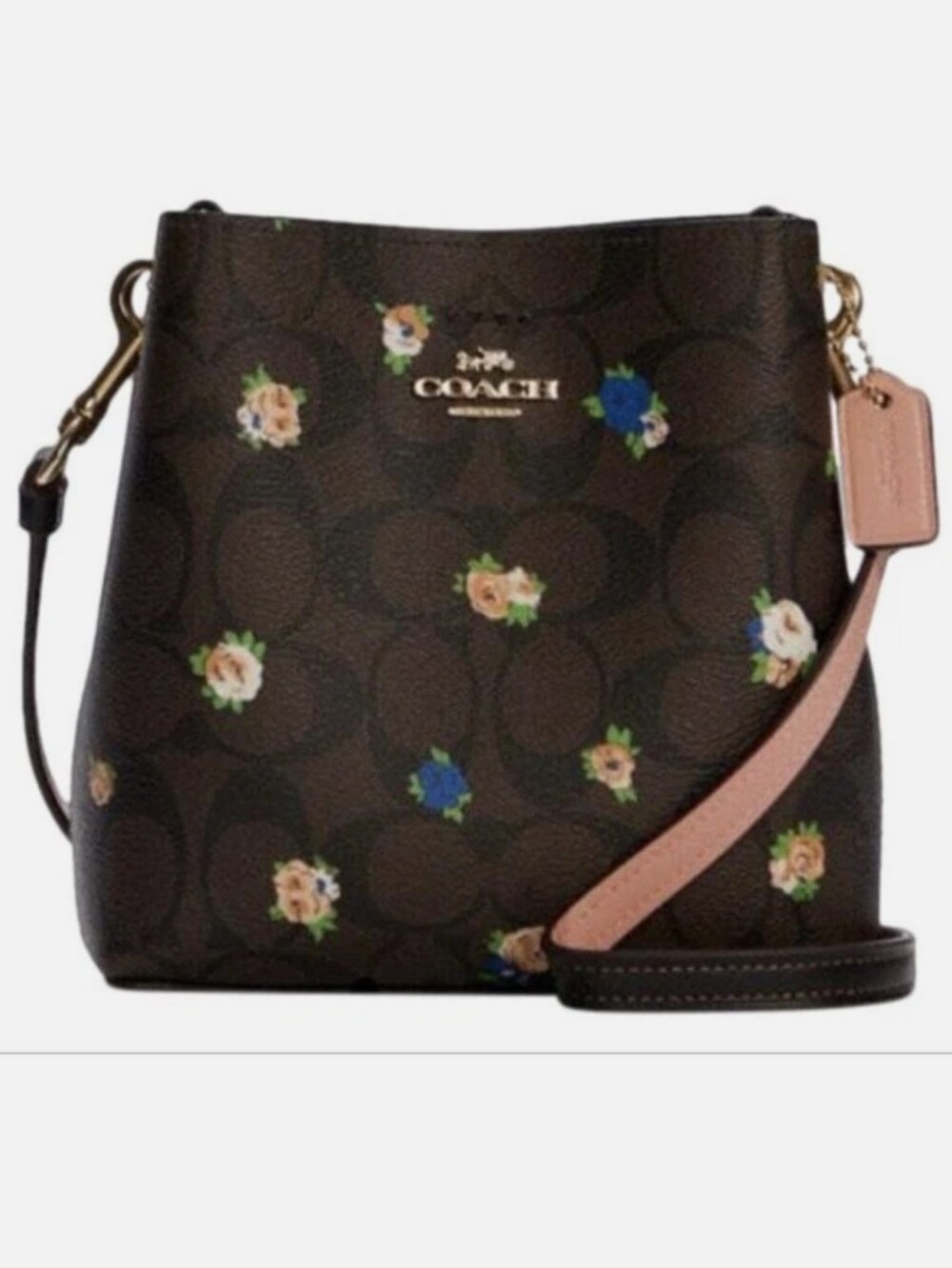 COACH Mini Town Bucket Bag
In Signature Canvas With Vintage Mini Rose Print